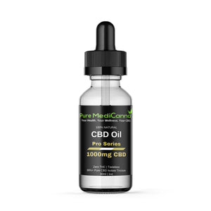 CBD Isolate Tincture - 1000mg - PMC