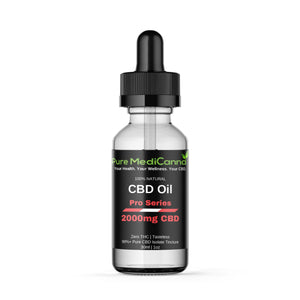 CBD Isolate Tincture - 2000mg - PMC